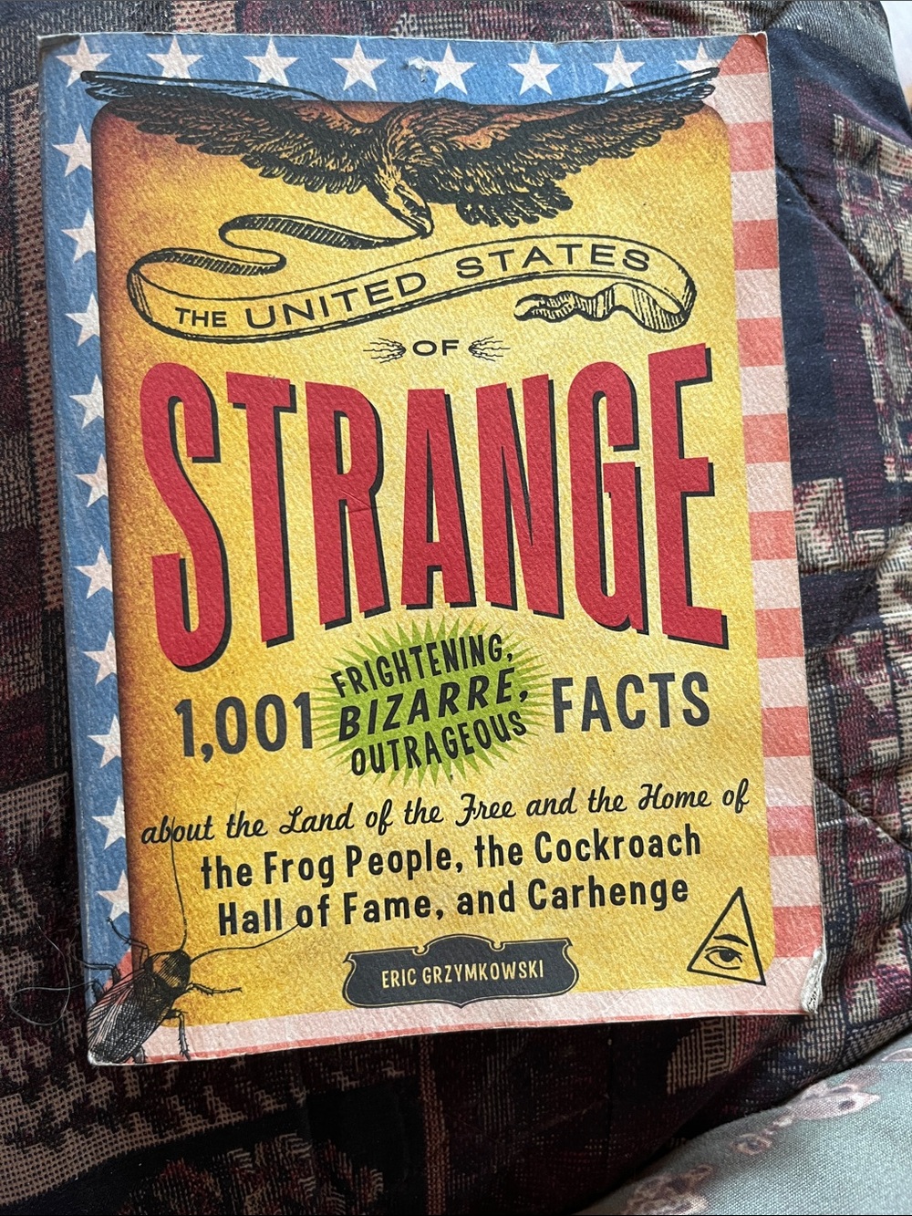 The United States of Strange Book - Yellow & Red Cover